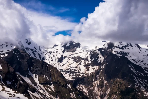 Evropské Alpy Horské Vrcholy Hohe Tauern Sněhem — Stock fotografie