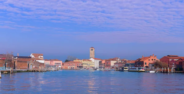 Ostrov Burano v Benátkách — Stock fotografie