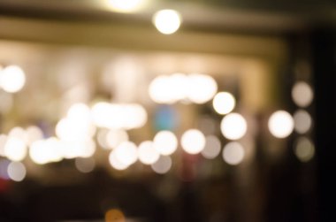 Bulanık Restoran arka plan