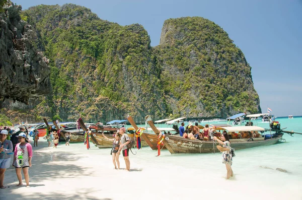 Maya beach Thajsko — Stock fotografie
