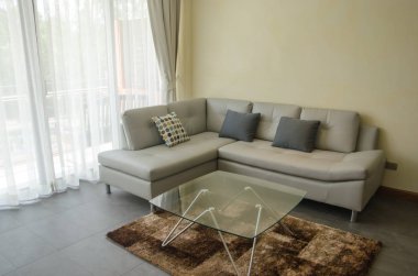 yastık ile modern mobilya