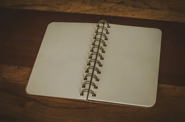 Notebook vintage tábla — Stock Fotó