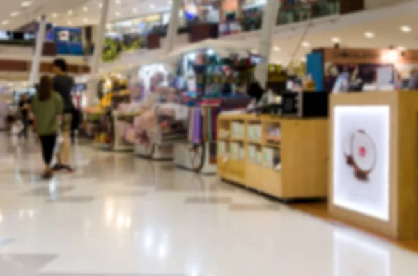 Blurred shopping mall — Stock Photo, Image