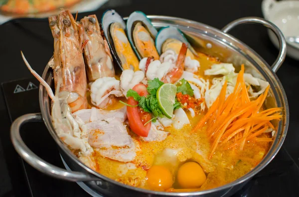 stock image Mixed Seafood Tom yum