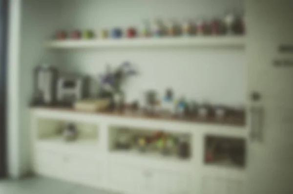 Blurred Vintage Kitchen — Stock Photo, Image