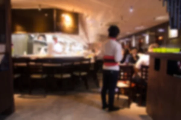 Blur Japans Restaurant — Stockfoto