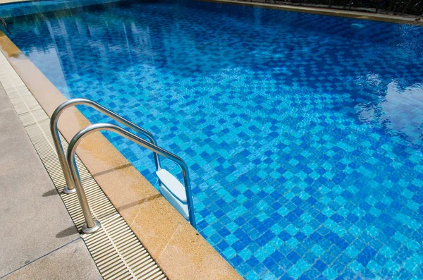 Stairs swimming pool — Stock Photo, Image