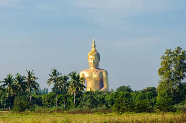 Big Buddha-statyn i världen — Stockfoto