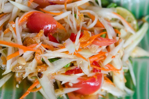 Papaya Salad thai food — Stock Photo, Image