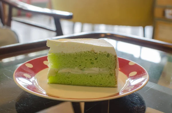 Pastel de coco Pandan — Foto de Stock