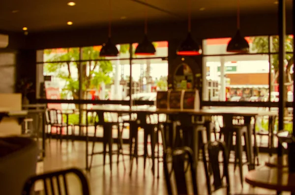 Кофейня Blur — стоковое фото