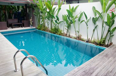 Yüzme Havuzu güzel tropikal tatil