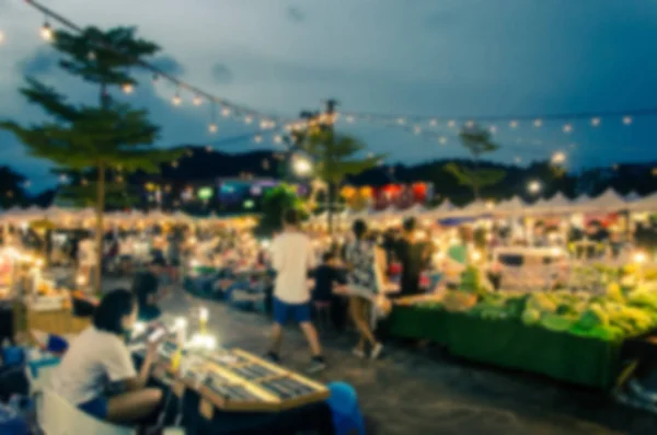 Blur Festival food — Stock Photo, Image