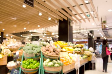 arka plan süpermarket bulanıklık