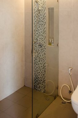 Modern iç banyo duş