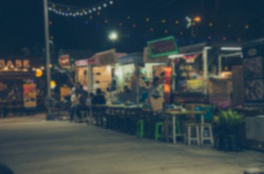 Vintage sesi soyut resim görüntü Pazar Festivali Caddesi üzerinde. Ürün bir arka plan resmi yapmak.