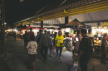 Arka plan bulanık insanlar Festivali