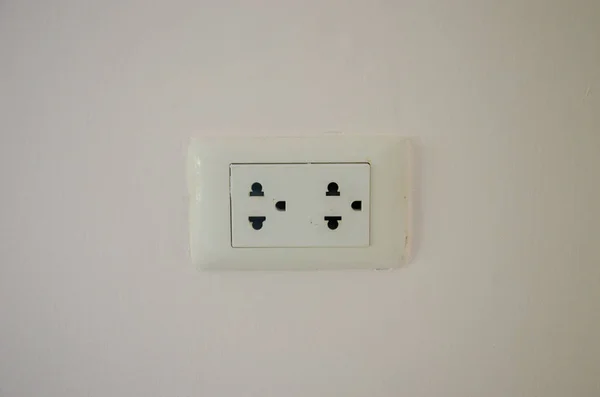 Wall outlet — Stock Photo, Image