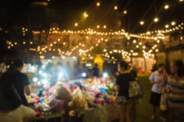 Wazig avondmarkt — Stockfoto