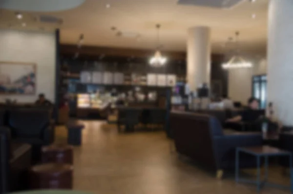 抽象模糊咖啡店和餐厅内部的背景 过滤器 Vintag — 图库照片