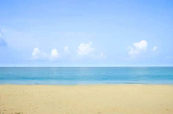 Tropisch Strand Zee Lucht — Stockfoto