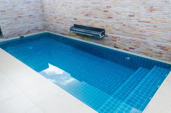 Swimming Pool Beautiful Tropical Resort — Stock Photo, Image