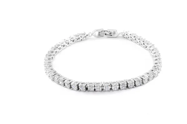 Schmuck Diamantarmband — Stockfoto