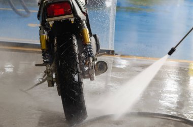 Yıkama motosiklet