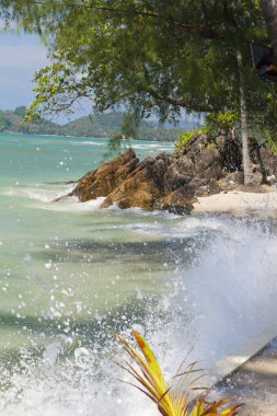 Güzel deniz manzarası