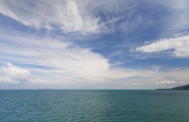 Güzel deniz manzarası