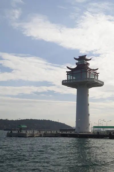 Gran faro hermoso — Foto de Stock