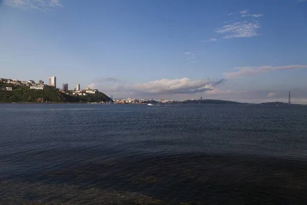 Giorno paesaggio marino — Foto Stock