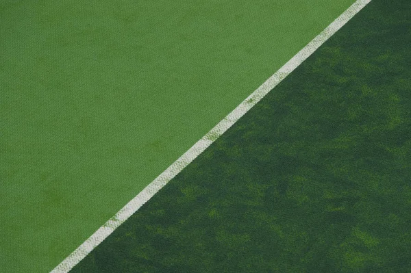 Pista Tenis Verde Fondo Deportivo —  Fotos de Stock