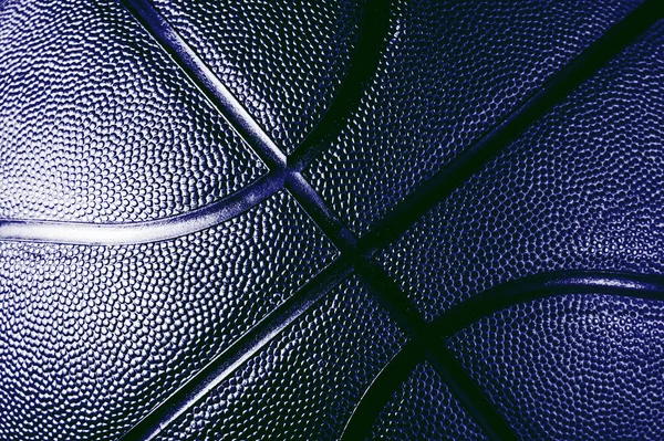 Detalhe Close Fundo Textura Bola Basquete Tendência Cor Fantasma Conceito — Fotografia de Stock