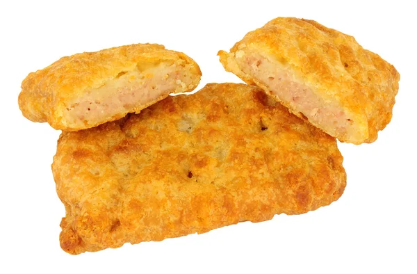 Smażone Fritters Spam — Zdjęcie stockowe