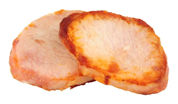 Medallones de tocino frito — Foto de Stock