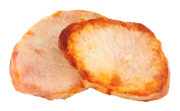 Fried Bacon Medallions — Stock Photo, Image