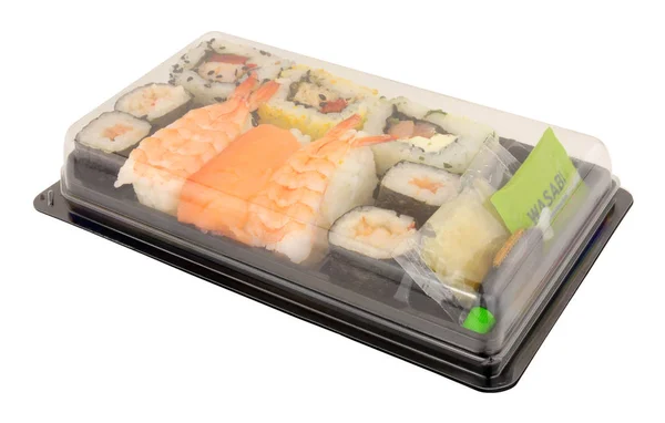 Pack de Sushi de Poisson Frais — Photo