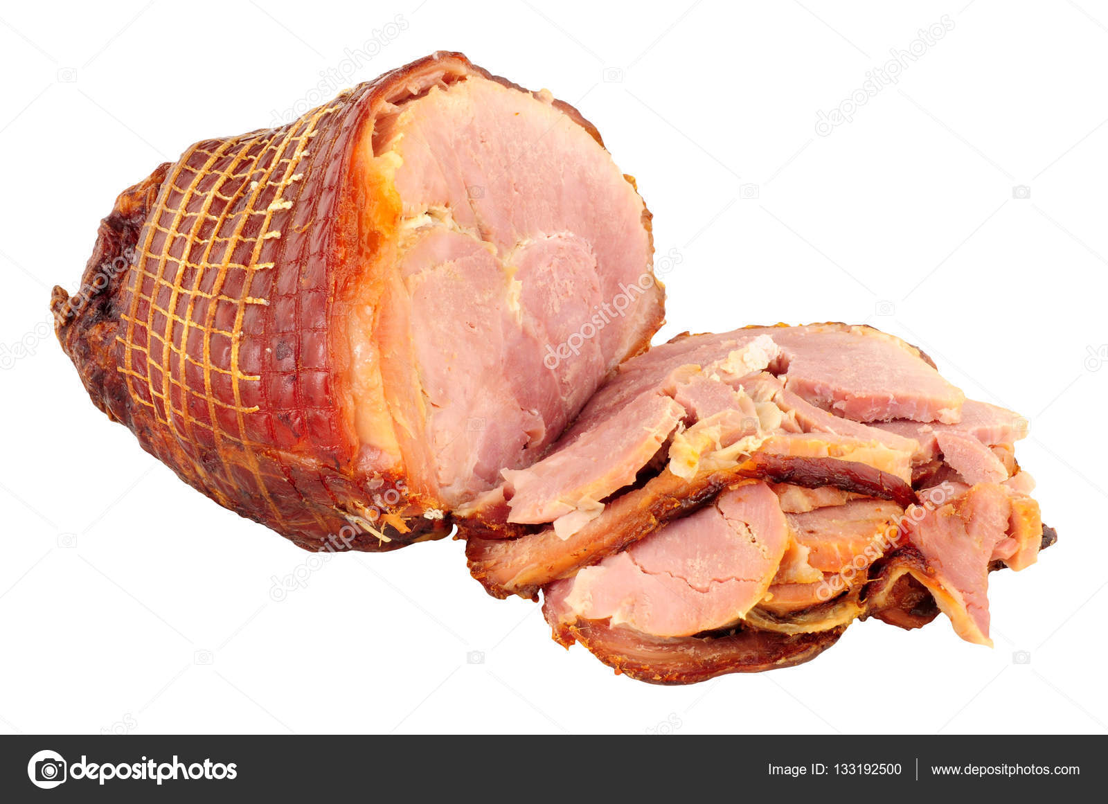 Roasted Smoked Bacon Joint Stock Photo by ©philkinsey 133192500