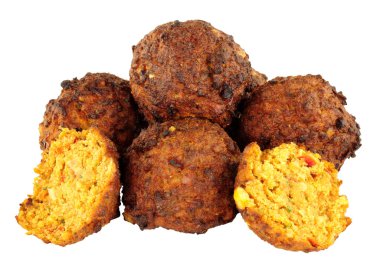 Fas tarzı Falafels