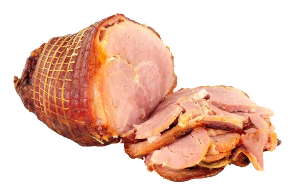 Pečené uzené slaniny spoj — Stock fotografie