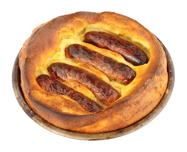 Toad In The Hole Meal — Stock Photo, Image