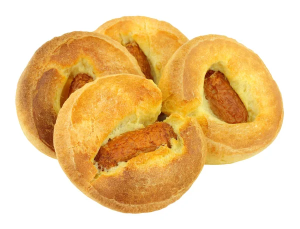 Mini Party Toad In The Hole Snacks — Stock Photo, Image