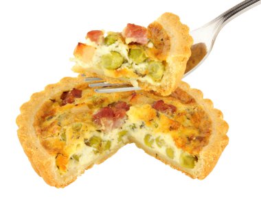 Bezelye ve Pancetta Tart