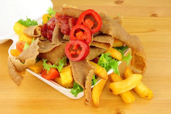 Hünkar et ve patates a kutu götürün