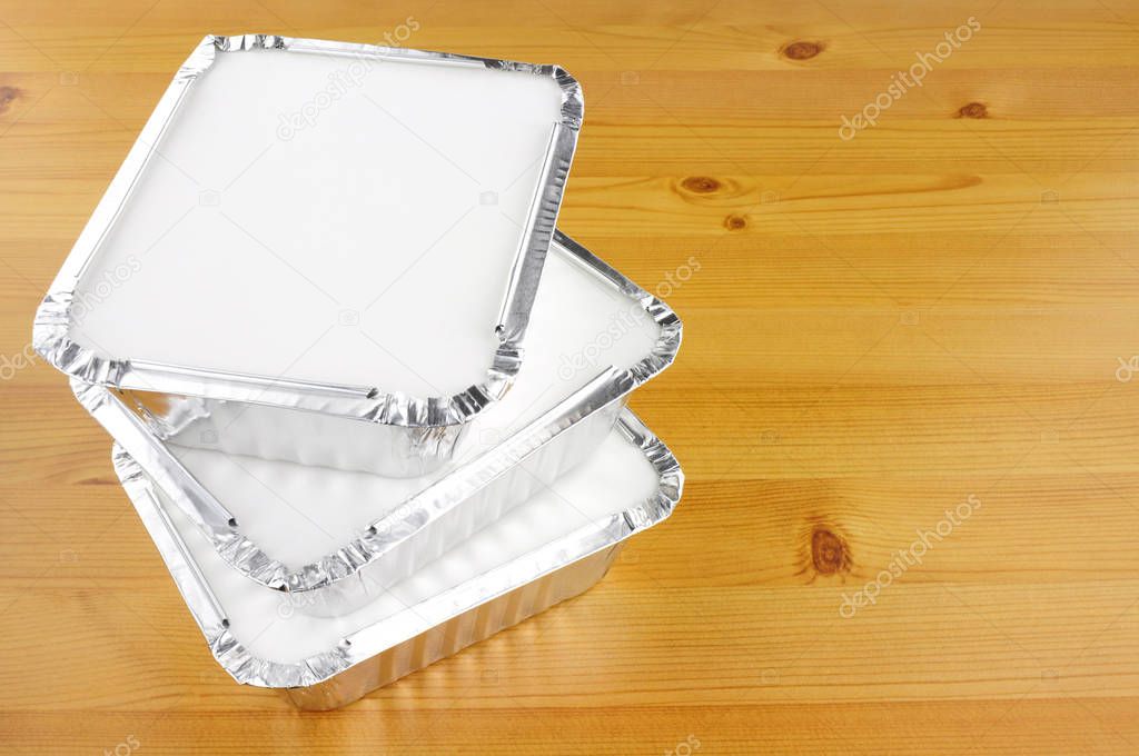 Aluminium Foil Take Away Food Containers