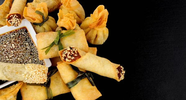 Oriental Mixed Wrapped Parcel Snacks