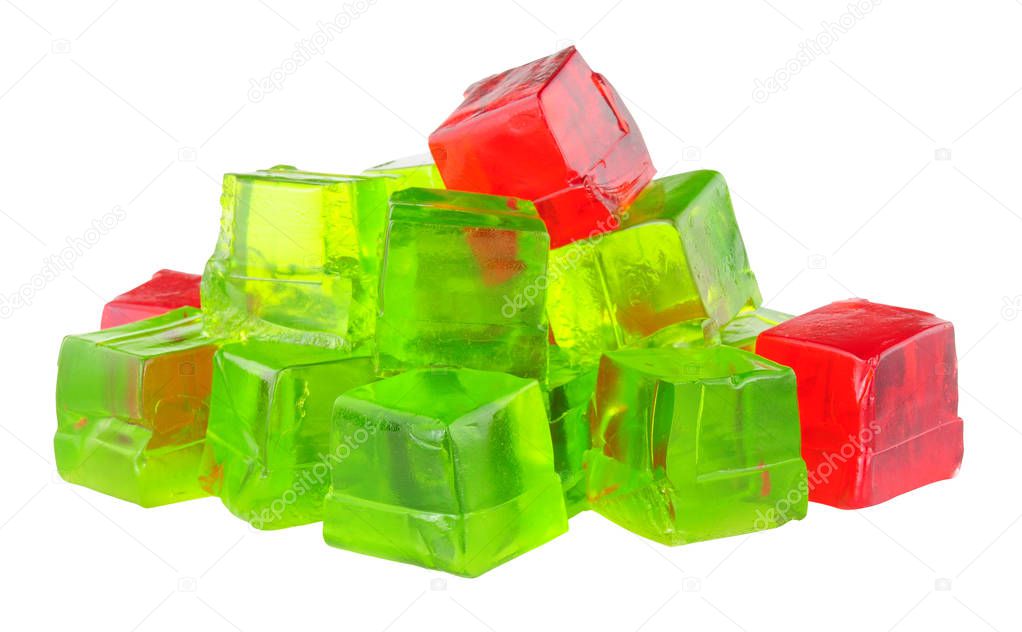Fruit Flavour Jelly Cubes
