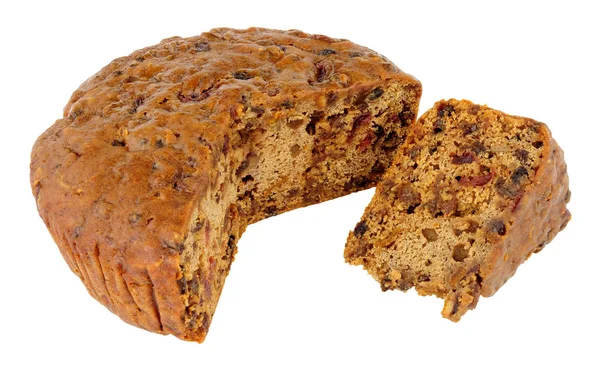 Fundamentele Apparaat Cake Van Het Fruit Van Huisgemaakte Geïsoleerd Een — Stockfoto