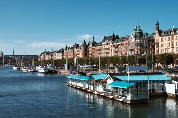 Het landschap van Stockholm stad, Zweden — Stockfoto